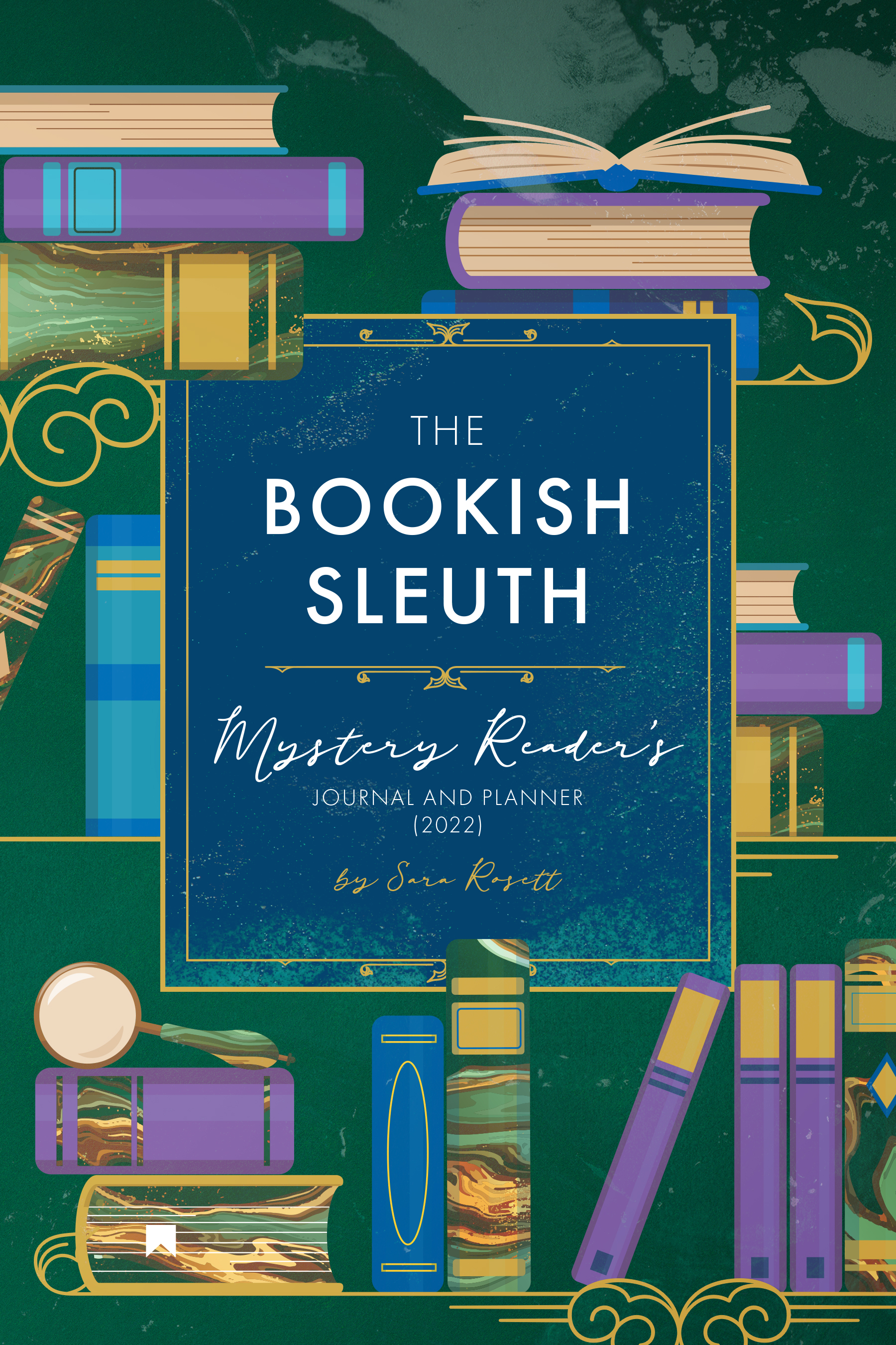 The Bookish Sleuth: Mystery Reader’s Journal and Planner (2022) Sara Rosett Book Cover