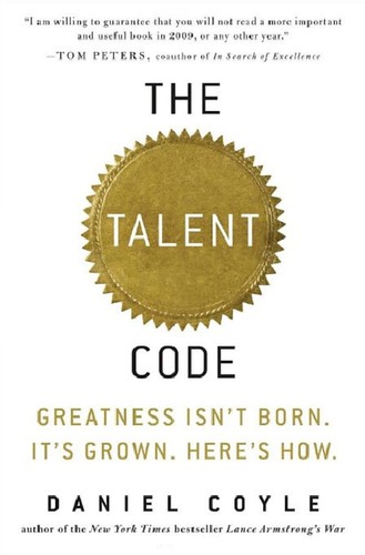 The Talent Code Daniel Coyle Book Cover