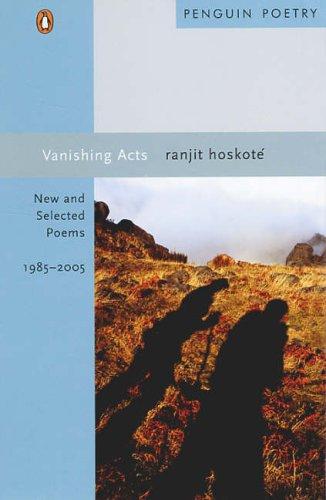 Vanishing Acts Ranjit Hoskote Book Cover